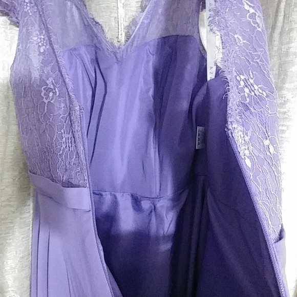 Lavender Maxi Gown Prom Dress - Picture 6 of 8